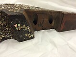 Saddle (Kura), Wood, mother-of-pearl, Japanese